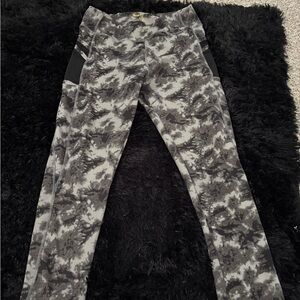 Gray Camouflage Leggings